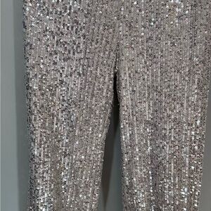 Girls Sequin Pants M7/8
